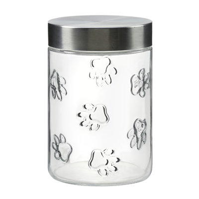 Glass Dog Food Storage Treat Jars You ll Love Wayfair Canada